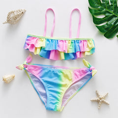 Unicorn Two-Piece Girls Swimwear