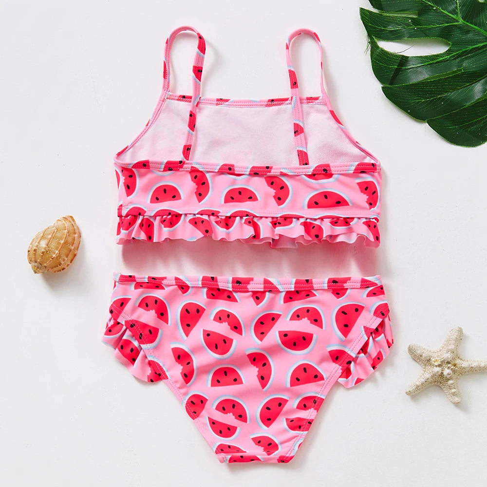 Unicorn Two-Piece Girls Swimwear