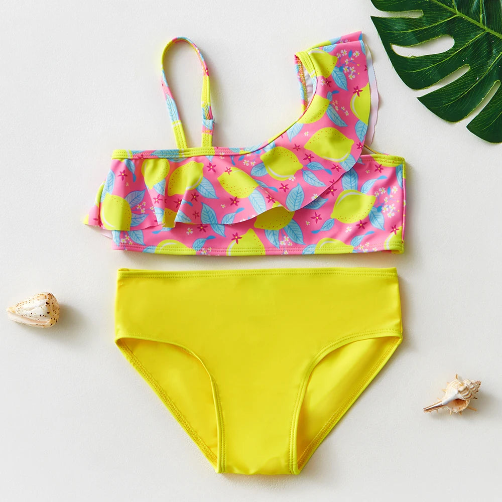 Unicorn Two-Piece Girls Swimwear