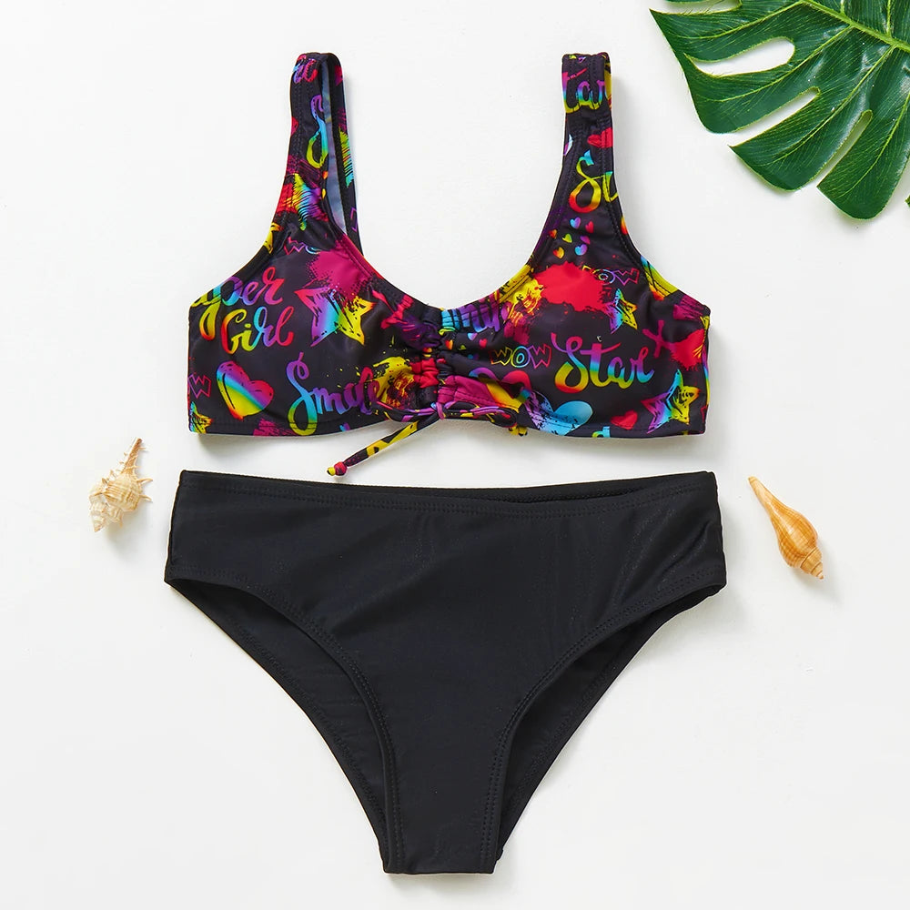 Unicorn Two-Piece Girls Swimwear